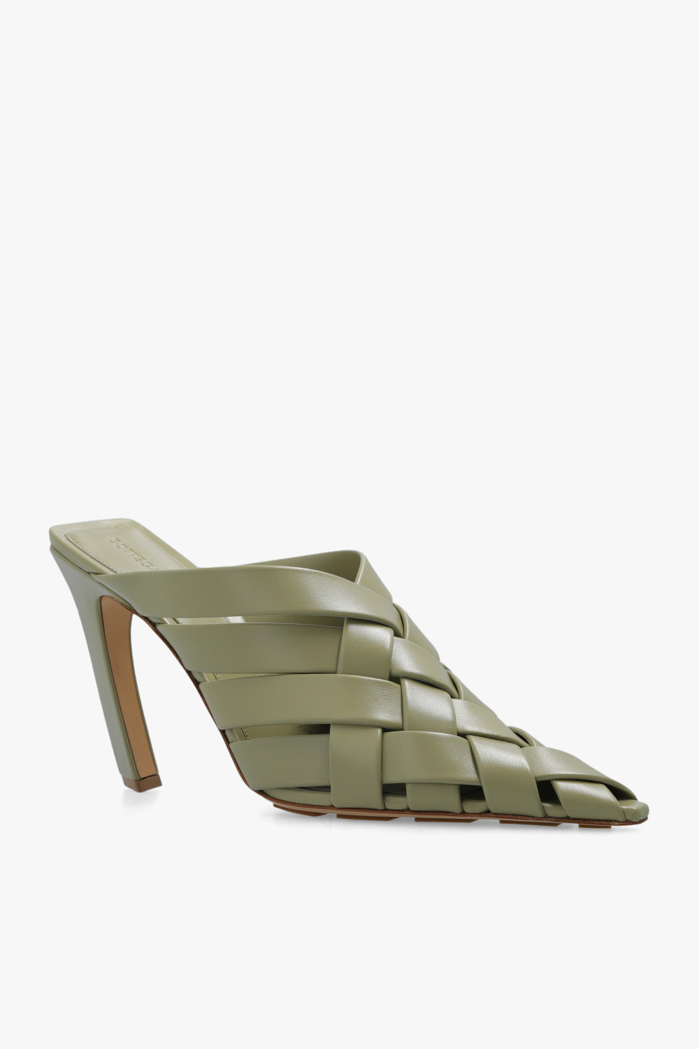 サンダル BOTTEGA VENETA Alfie flat sandals in Intrecciato Bottega Veneta Intrecciato Woven Leather Flat Sandals Size